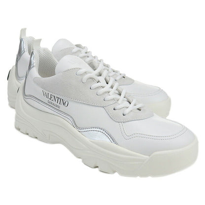 ヴァレンティノ スニーカー メンズ ブランド VALENTINO カーフスキン スニーカー イタリア UY0S0B17 ホワイト系 シルバー系 選べるモデル VALUY0S0B17A