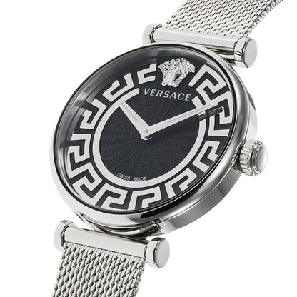 范思哲（Versace）新女士观看品牌女士Versace VE1CA0423由Analog Gray Switzerland制造