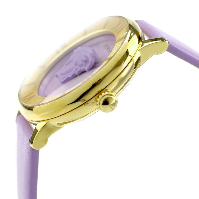 Vers and Medecs Cools Watch Brand Ladies VERSACE VE2R00522 Made by analog purple Switzerland