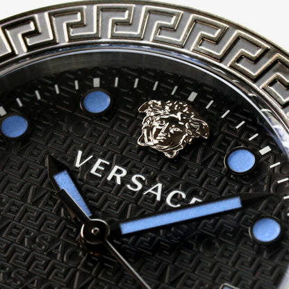 Versace Greeca Dome Quartz Watch Brand Men&