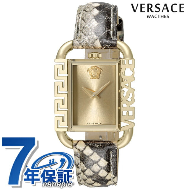 Vers和Versa Chee Flare Quartz Watch Brand Ladies Versace VE3B00122由Analog Black Switzerland制造