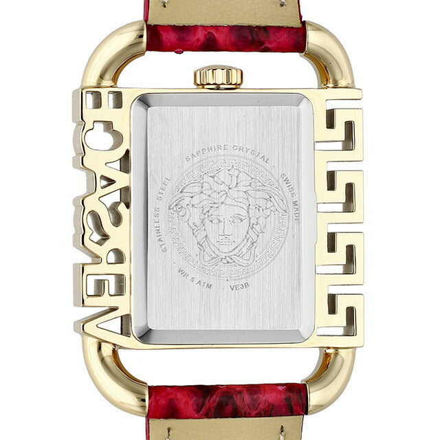 Vers和Versa Chee Flare Quartz Watch Brand Ladies Versace VE3B00222模拟黑色黑色黑色