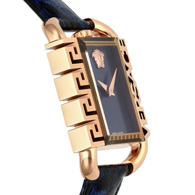 Versace Versa Che Flare Quartz Watch Brand Ladies VERSACE VE3B00322 Made by analog Blue Switzerland