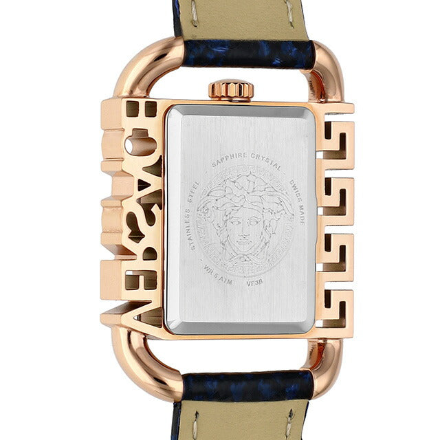 Versace Versa Che Flare Quartz Watch Brand Ladies VERSACE VE3B00322 Made by analog Blue Switzerland