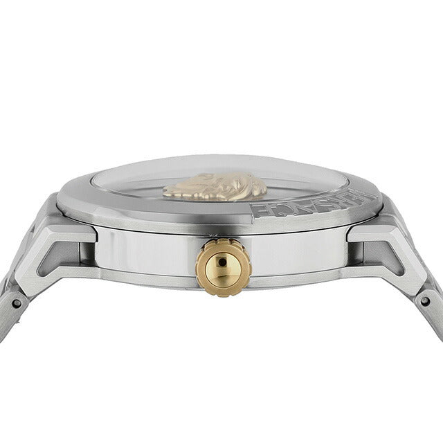 Versace Medusa Infinity Quartz Watch Brand Ladies Versace VE3F00322模拟白色白色