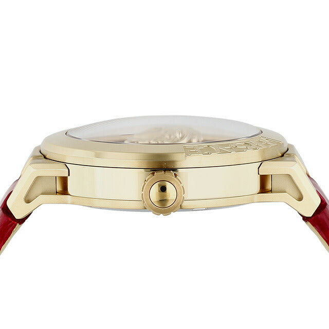 Versace Medusa Infinity Quartz Watch Brand Ladies VERSACE VE3F00722 Made by analog red red Switzerland