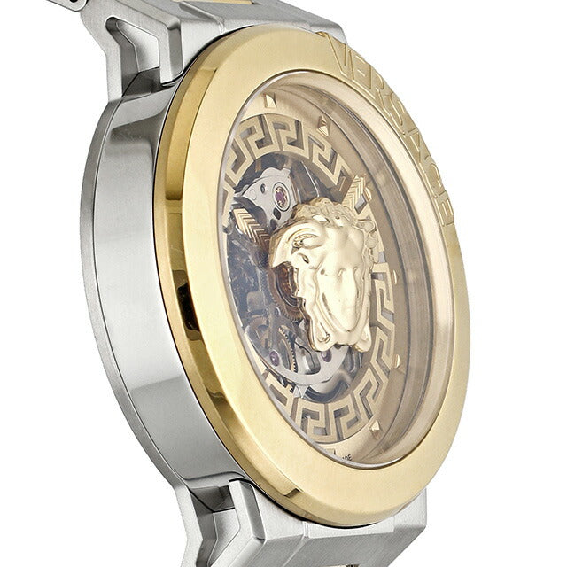 Versace Medusa Infinite Skeleton Automatic Watch Brand Ladies Open Heart VERSACE VE3G00122