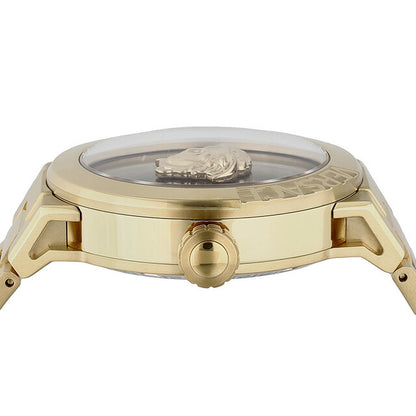 Versace Medusa Infinite Skeleton Automatic Watch品牌女士开放心脏VERSACE VE3G00222