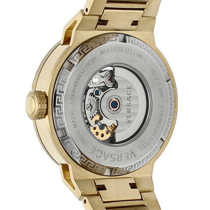 Versace Medusa Infinite Skeleton Automatic Watch品牌女士开放心脏VERSACE VE3G00222