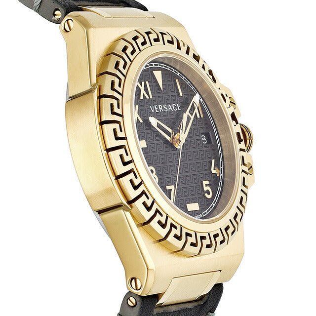 Versace Greeca Reaction Quartz Watch Brand Men&