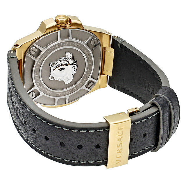 Versace Greeca Reaction Quartz Watch Brand Men&