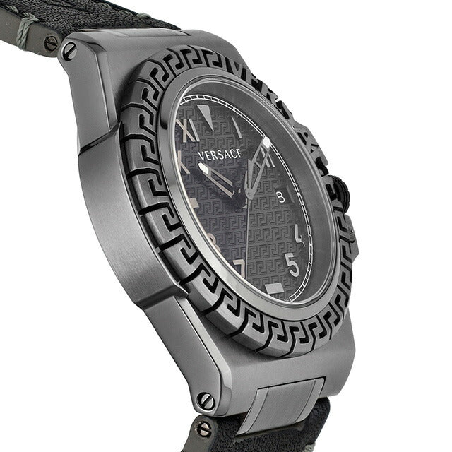 Versace Greeca Reaction Quartz Watch Brand Men&