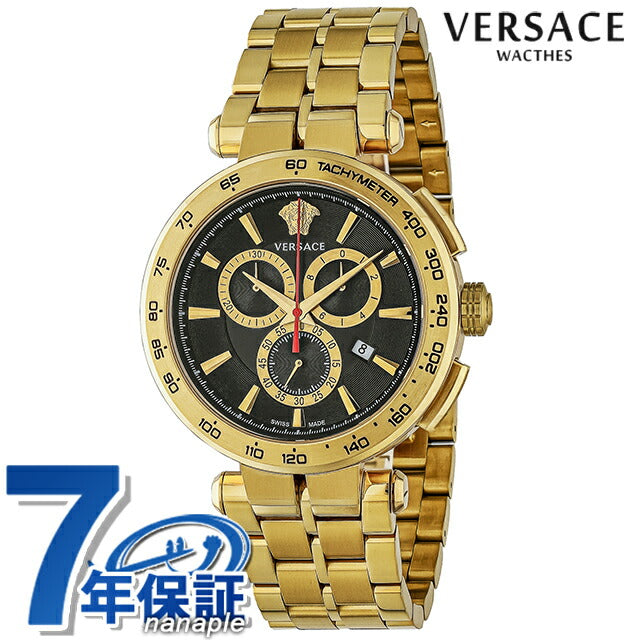 Versace IIon Chrono Gent Quartz观看品牌计时码表VERSACE VERACE VE6CA0623模拟