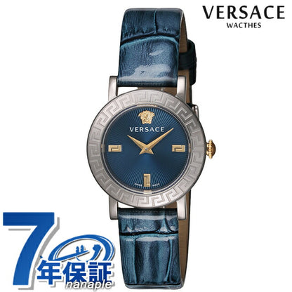 Versace Stue Icon Quartz Watch品牌女士Versace VE6M00122由Analog Blue Switzerland制造