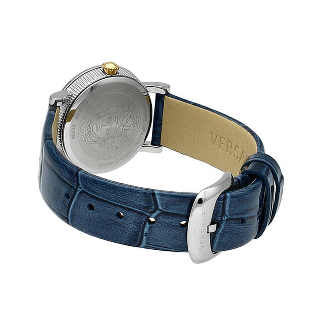 Versace Stue Icon Quartz Watch品牌女士Versace VE6M00122由Analog Blue Switzerland制造