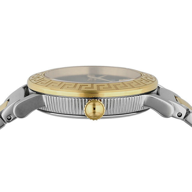 Versace Stue Icon Quartz Watch Brand Ladies Versace VE6M00322模拟绿色黄金