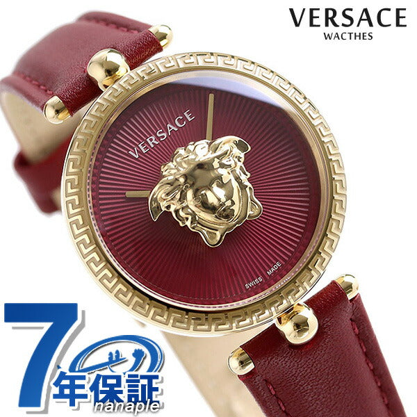 Vers and Verserce Watch女士观看品牌VECQ00418 Parazo Empire 34mm红色