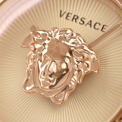 Versace Parazo Empire Quartz Watch Brand Ladies Vecq00718模拟粉红色瑞士