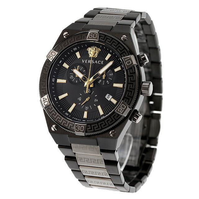 Versace Sporty Greka Quartz Watch Brand Men&