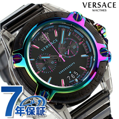 Versace Icon Icon Active Quartz观看品牌计时码表VERSACE VEZ701022模拟