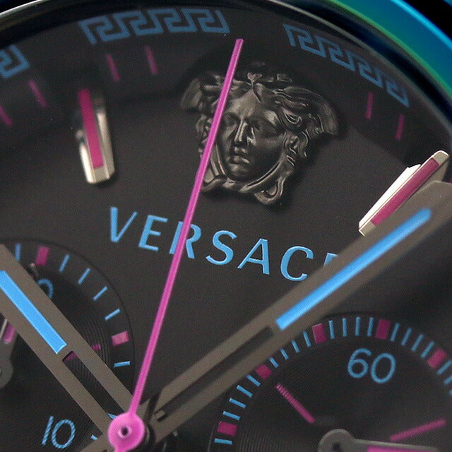 ヴェルサーチ アイコン アクティブ クオーツ 腕時計 ブランド メンズ クロノグラフ VERSACE VEZ701022 アナログ