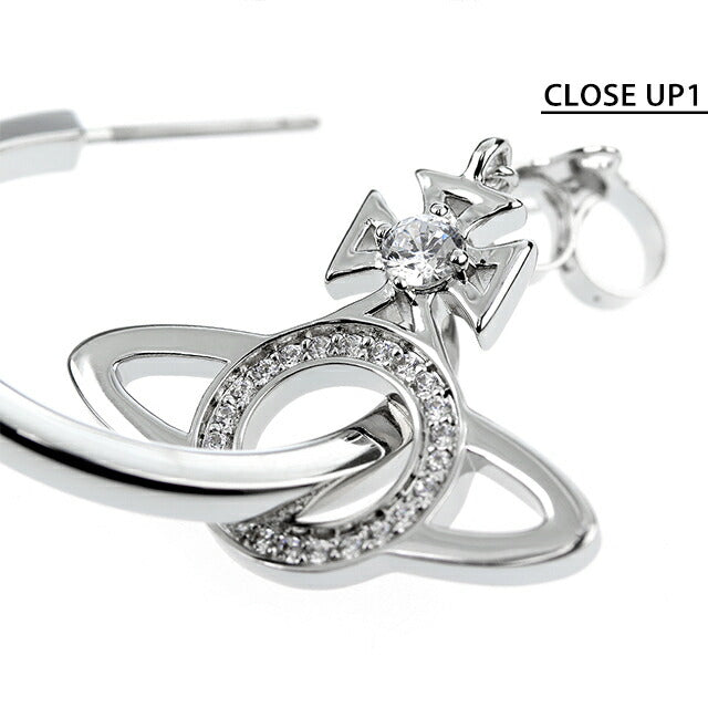 Vivien Westwood Pierce Ladies Brand MIRANDA Stud Double ear Accessories Vivien Vivien Selectable model VI-62010105