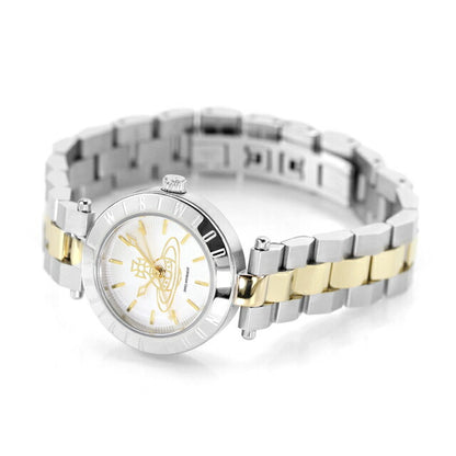 ヴィヴィアン ウエストウッド WESTBOURNE クォーツ 電池式 腕時計 ブランド レディース Vivienne Westwood VV092SLSG アナログ シルバー ピンクゴールド VV092SLSG