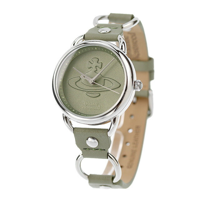 Vivienn Carnaby Quartz Watch Brand Ladies VV163OLSL模拟卡其布