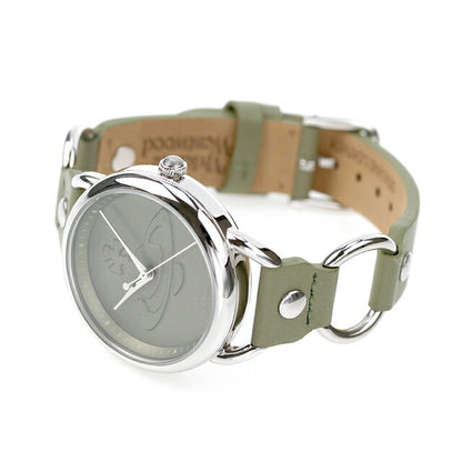 Vivienn Carnaby Quartz Watch Brand Ladies VV163OLSL模拟卡其布