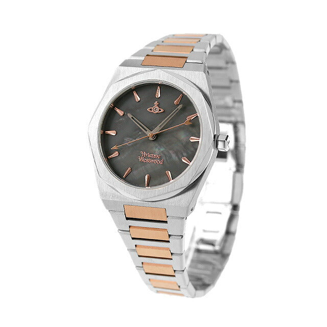 Vivian Quartz Watch Brand Ladies VV244Gysr Analog Gracillel粉红色黄金