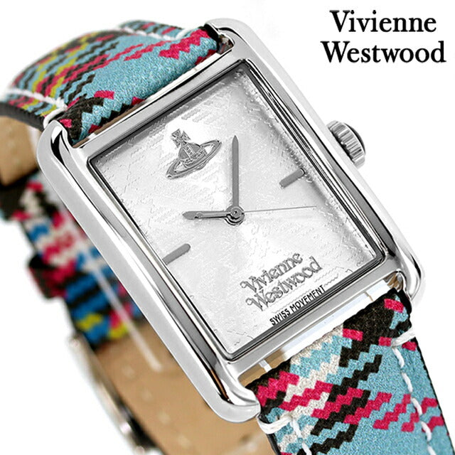 ヴィヴィアン ウエストウッド クォーツ 電池式 腕時計 ブランド メンズ レディース Vivienne Westwood VV297SLMT アナログ シルバー マルチカラー VV297SLMT