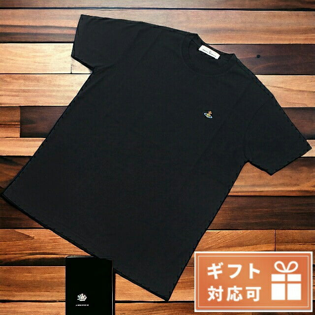 ヴィヴィアン・ウエストウッド Tシャツ メンズ ブランド コットン100% チュニジア 3G010006 BLACK ブラック ファッション 選べるモデル VWW3G010006A