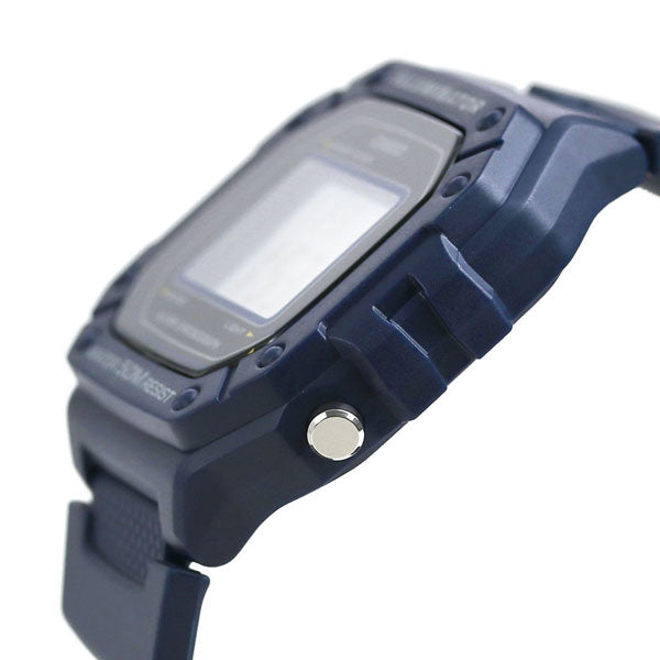 Casio Cheep Casio Digital Navy海外模特男士女士手表品牌W-218H-2AVDF Chipukashi