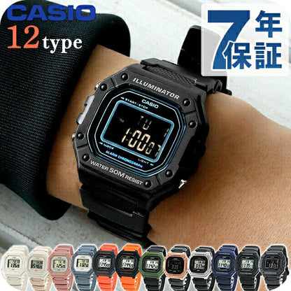 カシオ チープカシオ デジタル 海外モデル メンズ レディース 腕時計 ブランド W-218H チプカシ 選べるモデル W-218H