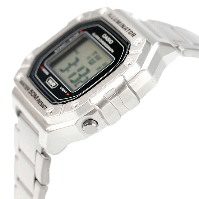 Casio Overseas Model Chipkashi Overseas Model Unisex Watch Brand Casio Digital Silver Men&