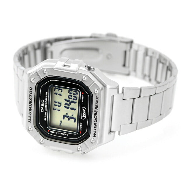 Casio Overseas Model Chipkashi Overseas Model Unisex Watch Brand Casio Digital Silver Men&