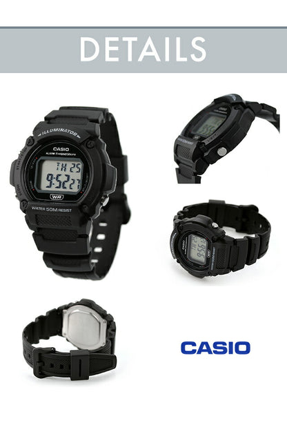 カシオ チプカシ CASIO W-219H 海外モデル ユニセックス メンズ レディース 腕時計 ブランド カシオ casio デジタル ブラック 黒 選べるモデル W-219H