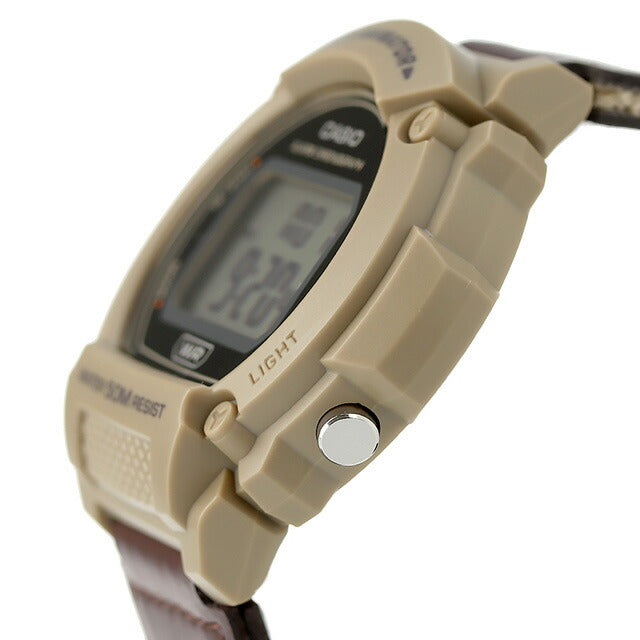 Casio CASIO W-219HB-5AV Chipkashi Overseas Model Men Watch Brand Casio Casio Digital Sand Beige/Brown W-219HB-5AVDF