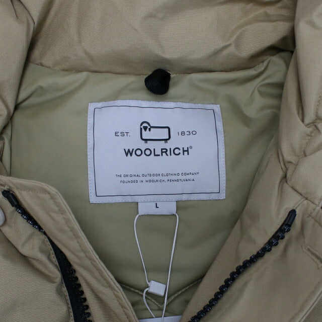 Woolrich外套夹克男士品牌WOOLRICH MOLDOBA WOOU0482MR GOLD KAKI KAKI米色佩戴选择Wolwouou0482mrb