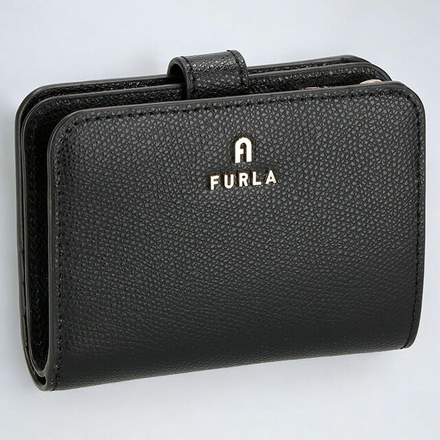 フルラ 二つ折り財布 レディース ブランド FURLA レザー WP00315-ARE000 ブラック WP00315-ARE000-O6000
