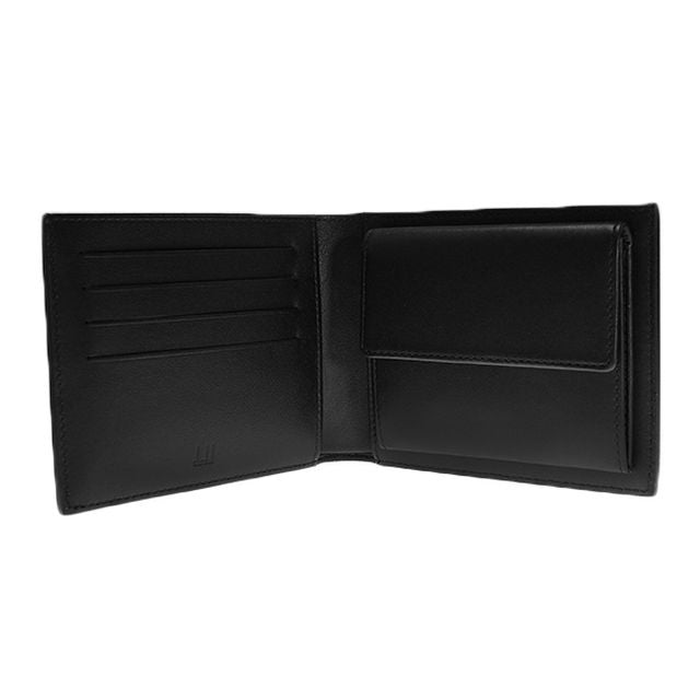 ダンヒル DUNHILL 二つ折り財布 サイドカー SIDECAR 19F2F32SG001 (L2RF32A) ブラック WQ00003016