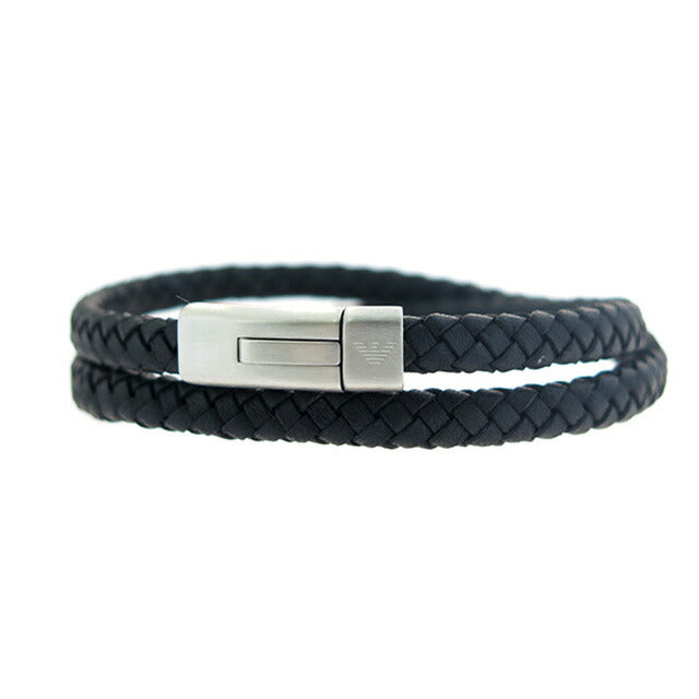 エンポリオアルマーニ EMPORIO ARMANI ブレスレット メンズ EGS2176040 シルバー ブラック ブラック WQ00029253