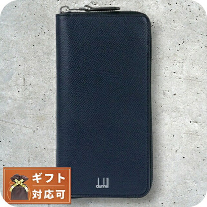 ダンヒル DUNHILL 長財布 メンズ 18F2180CA410 ネイビー ネイビー WQ00029672