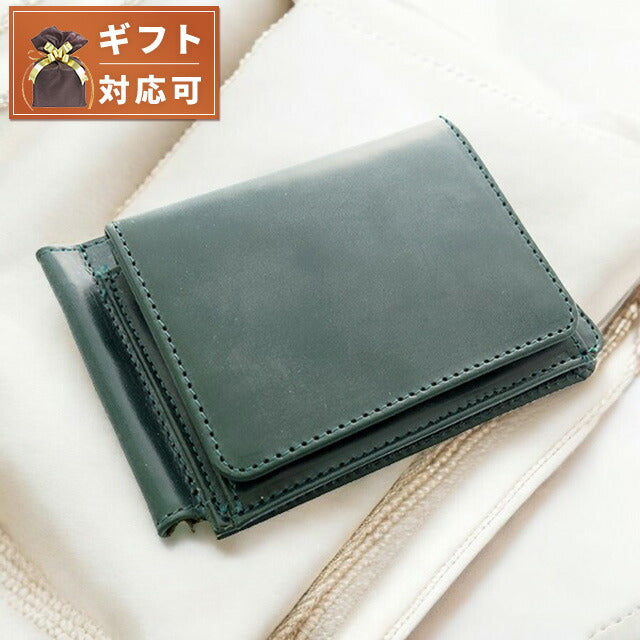 グレンロイヤル GLEN ROYAL 二つ折り財布 メンズ レディース 03-6164-GREEN ボトルグリーン ボトルグリーン WQ00030101