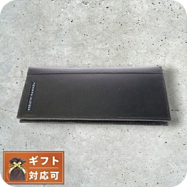 トミーヒルフィガー TOMMY HILFIGER 長財布 メンズ 31TL19X019-001 ブラック WQ00033309
