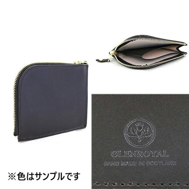 グレンロイヤル GLENROYAL 財布 03-6043 メンズ レディース ジップミニウォレット ZIP MINI PURSE ブラウン WQ00042779
