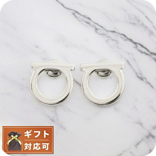 フェラガモ FERRAGAMO ピアス 760119-696430 レディース シルバー WQ00043178