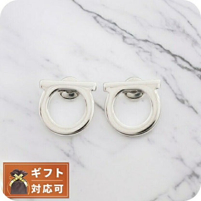 フェラガモ FERRAGAMO ピアス 760119-696430 レディース シルバー WQ00043178