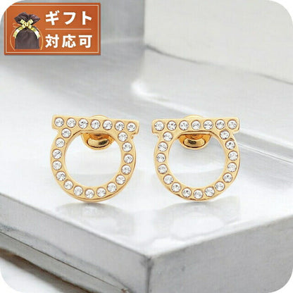フェラガモ FERRAGAMO ピアス 760122-696573 レディース ゴールド WQ00043179