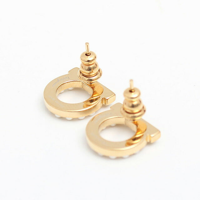 フェラガモ FERRAGAMO ピアス 760125-696581 レディース ゴールド WQ00043181